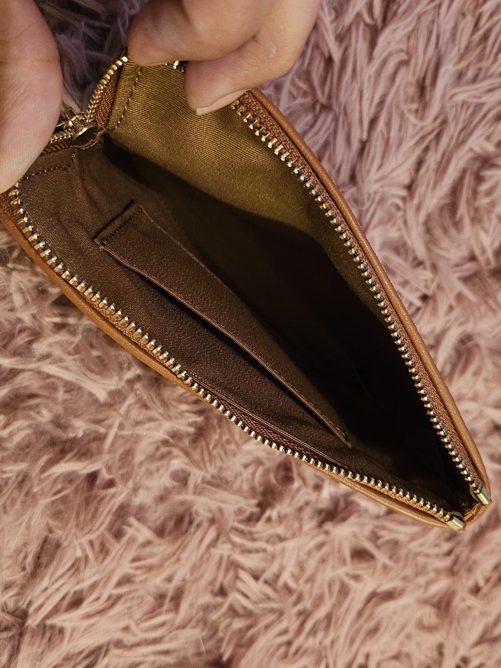 Coach✨️Yellow Plaid Canvas Wristlet - NWT - Picture 4 of 4